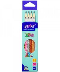 Start - 12 графитни моливи ЗОО