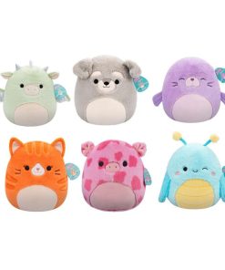Squishmallows Fuzzamallows 30 cm sort