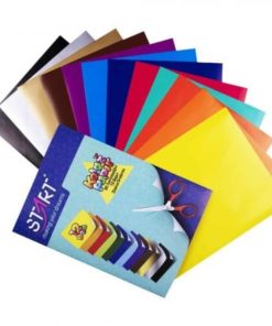 Start колаж хартија Б5, 12 бои, 10 основни и златна и сребрена