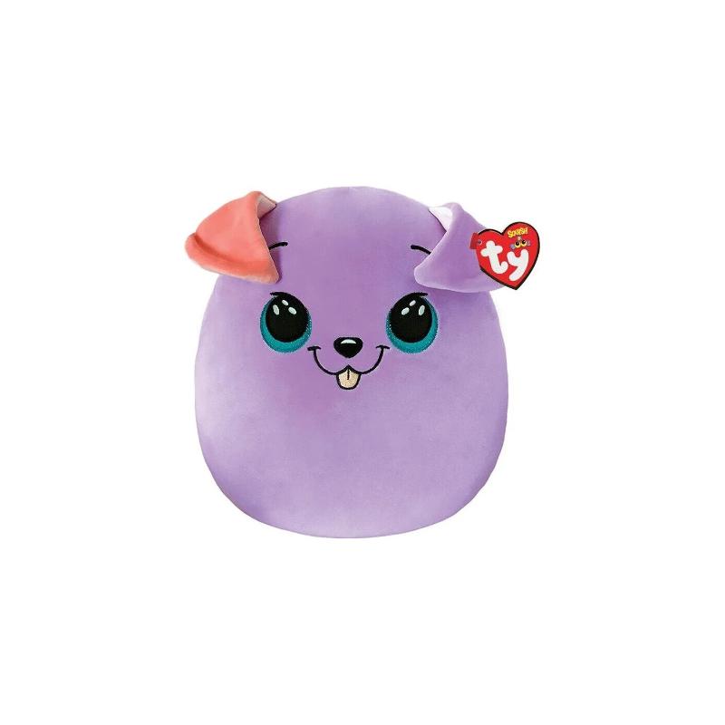 Ty Squishy Beanies BITSY, 22 cm - Purple Dog