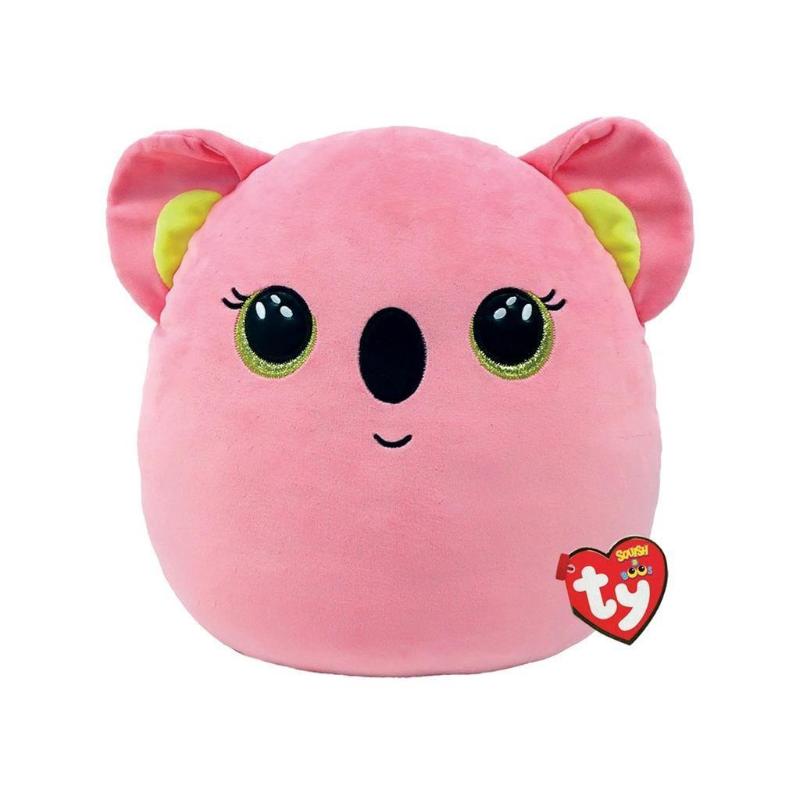 Ty Squishy Beanies POPPY, 30 cm - pink koala