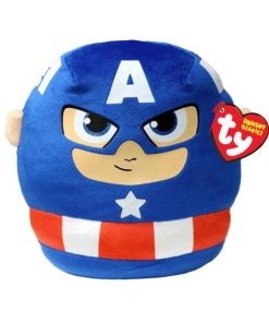 Ty Squishy Beanies Marvel CAPTAIN AMERICA, 22 cm