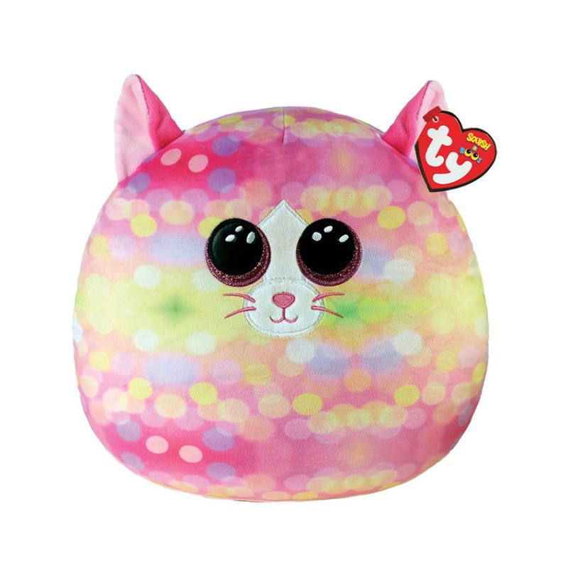 Ty Squishy Beanies SONNY, 30 cm - multicolor cat