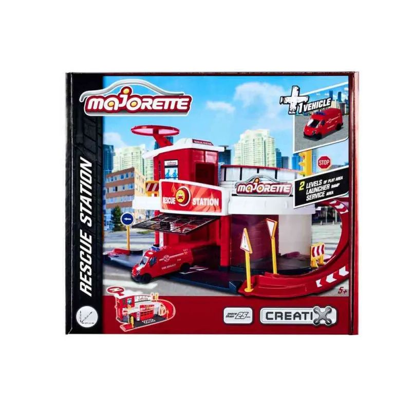 Majorette Creatix Спасувачка станица и возило