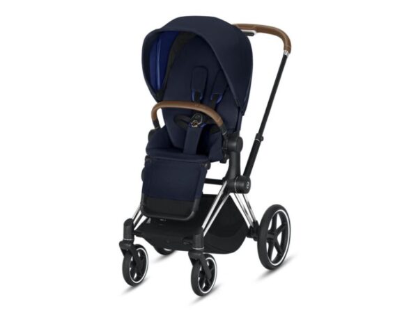 Cybex Priam Chrome + Lux Seat Indigo Blue