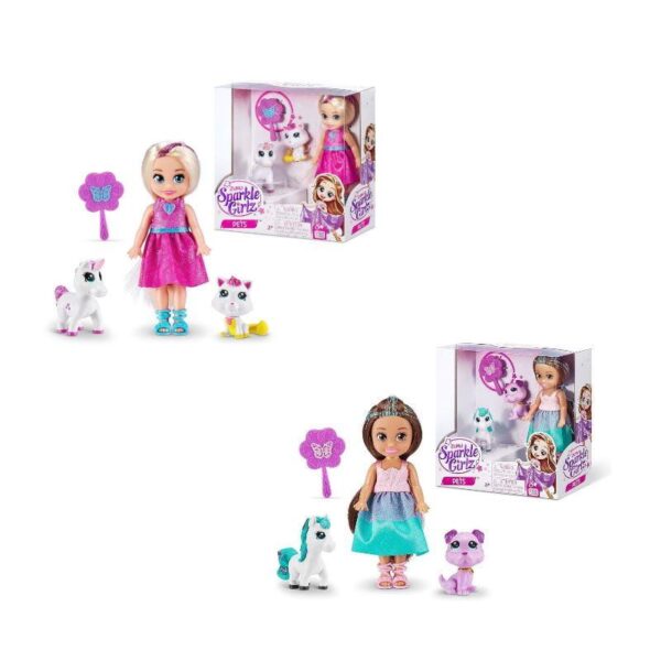 Sparkle Girlz кукла и љубимец