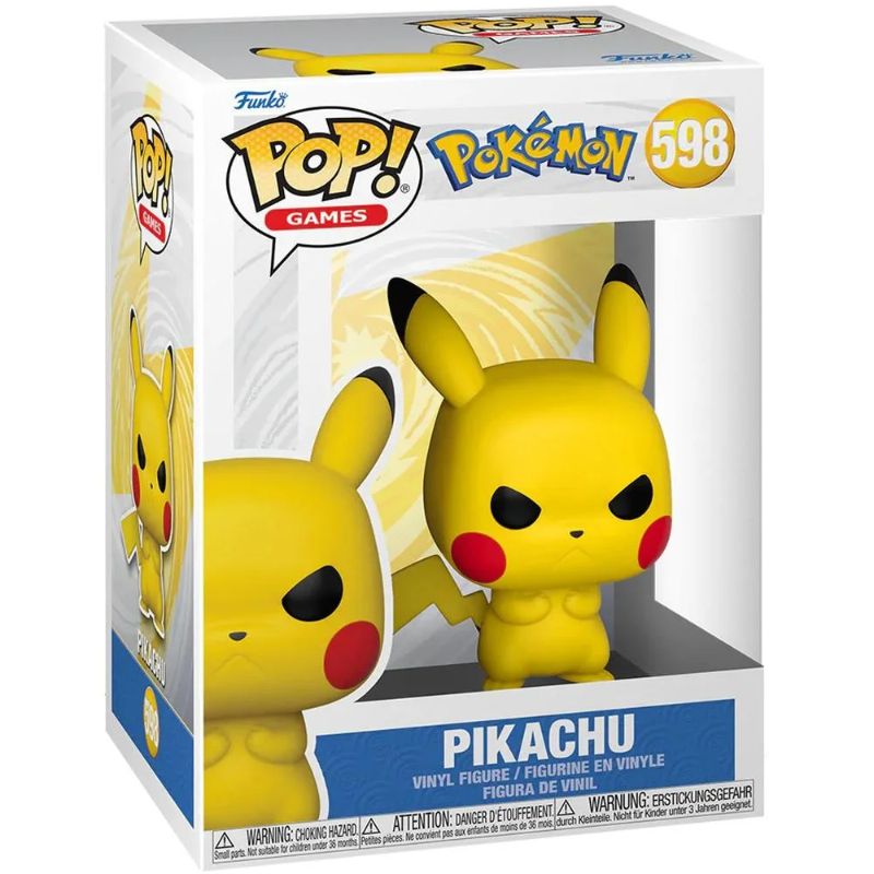 Funko POP Games: Pokemon- Grumpy Pikachu(EMEA)