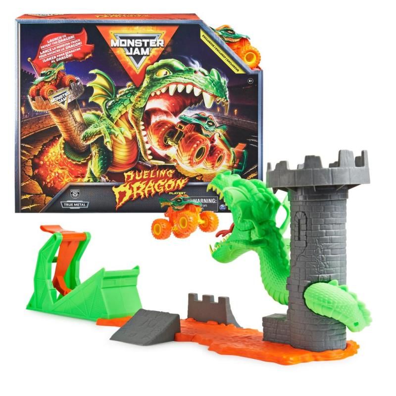 Monster Jam Dueling Dragon - стаза и озило