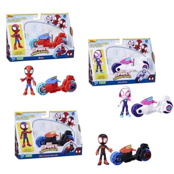 Marvel Spidey Motorcycle asst