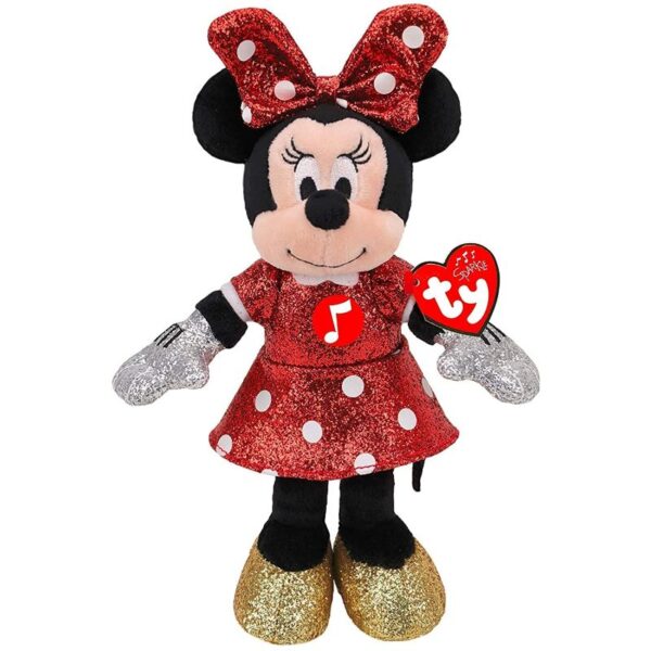 Disney MINNIE, 20 cm - super sparkle red with sound
