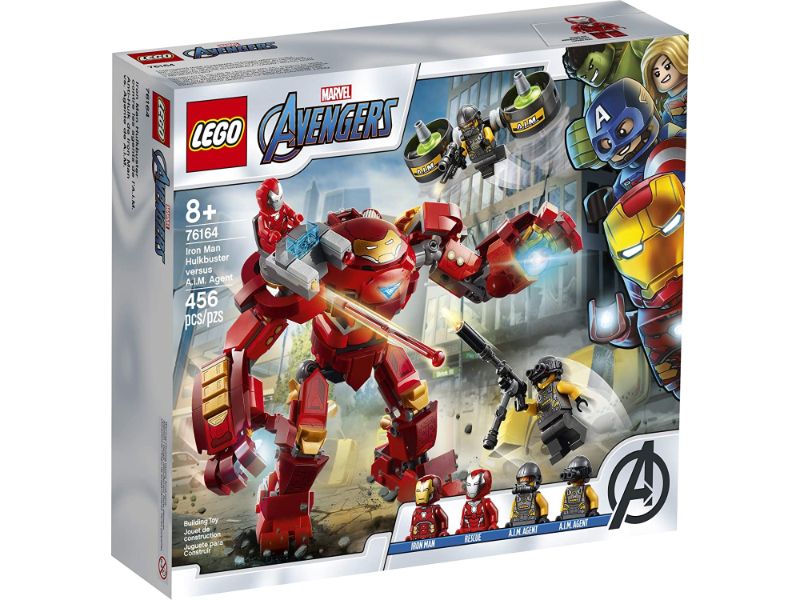 Iron Man Hulkbuster versus A.I.M. Agent