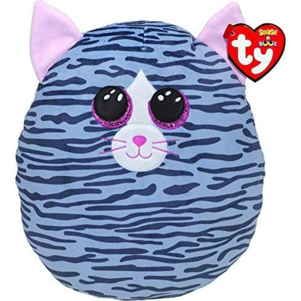 Ty Squish-a-Boos Kiki, 22 cm - Gray Cat