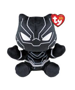 Beanie Babies SOFT Marvel BLACK PANTHER, 15 cm (1)