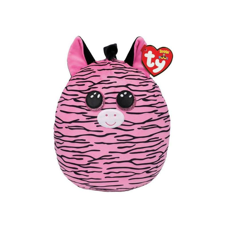 Ty Squish-a-Boos Zoey, 22 cm - Pink Zebra