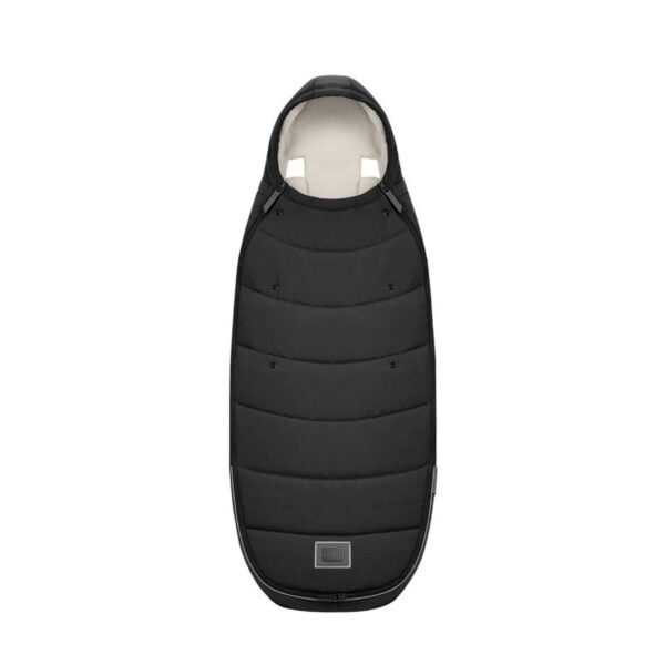 Platinum Footmuff Sepia Black black