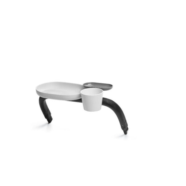 Gold Snack Tray Black
