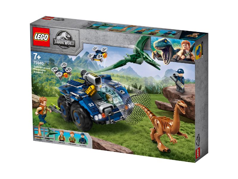 Outbreak of Gallimimus and Pteranodon