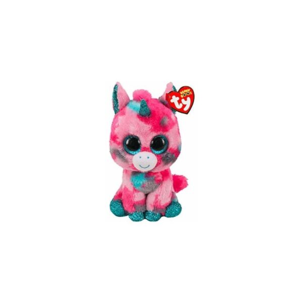 BOOS GUMBALL, 15 cm - pink-aqua unicorn (3)