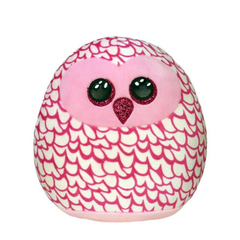 Ty Squish-a-Boos Pinky, 22 cm - Pink Owl