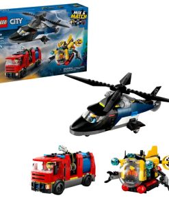 60462 Helicopter, Fire Truck & Submarine Remix