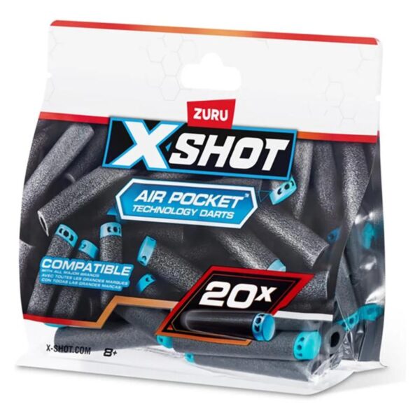 Excel 20PK Refill Darts Foilbag,Bulk