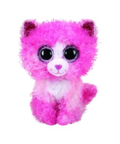 BOOS REAGAN, 15 cm - pink cat with curly hair (3)