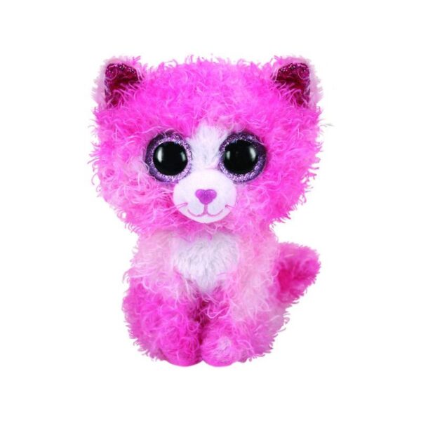 BOOS REAGAN, 15 cm - pink cat with curly hair (3)