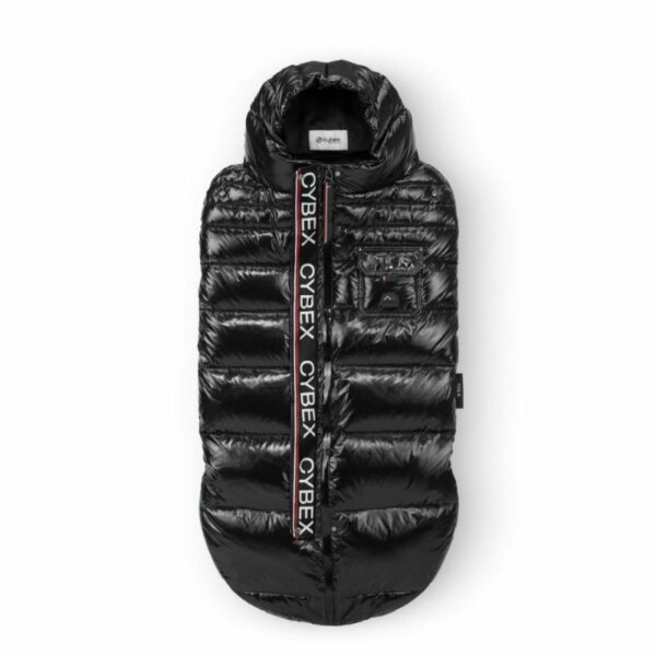 Platinum Winter Footmuff Deep Black black