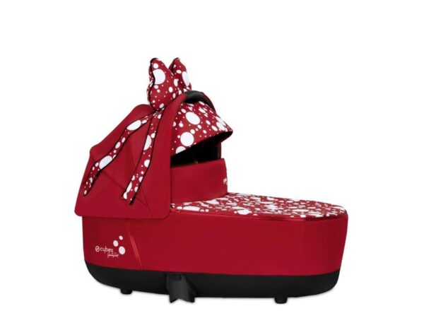 Priam Lux Carry Cot JS Petticoat Red
