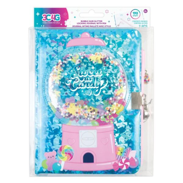 Bubble Gumg дневник со пенкало