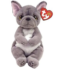 Ty Beanie Bellies WILFRED, 24 cm - gray dog (1)