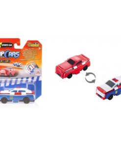 Flip cars 2 во 1 полициски и спортски автомобил