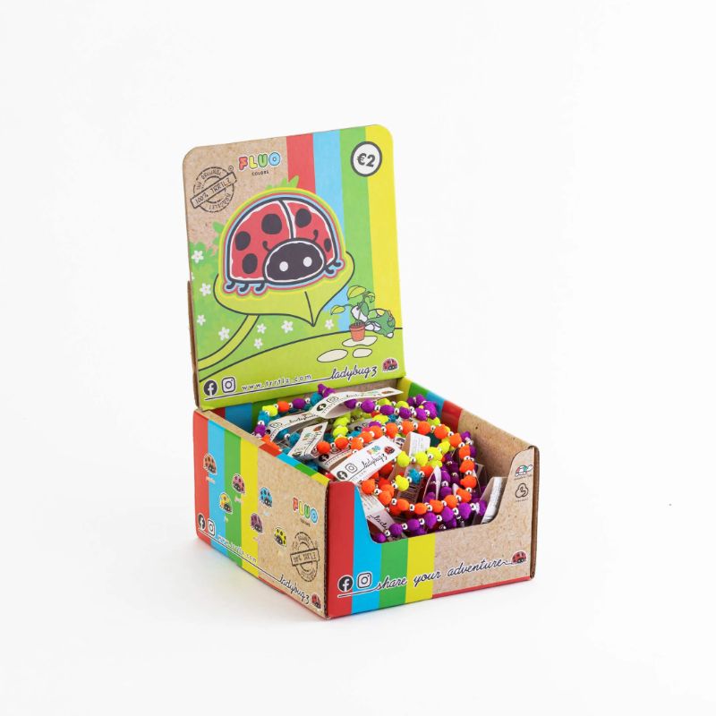 50 pcs box of Ladybugz fluo