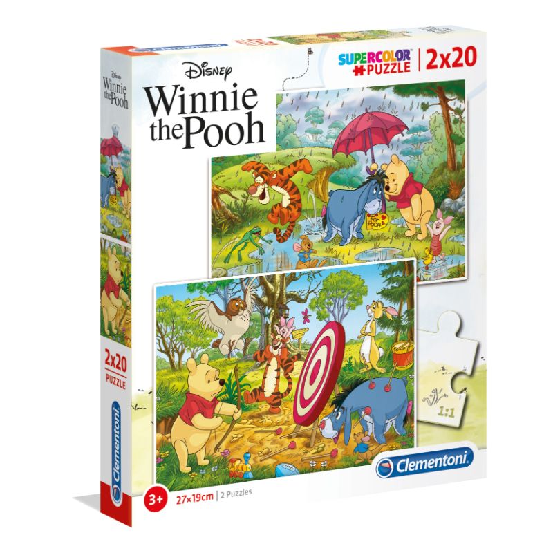 2x20 Puzzle Winnie The Poof