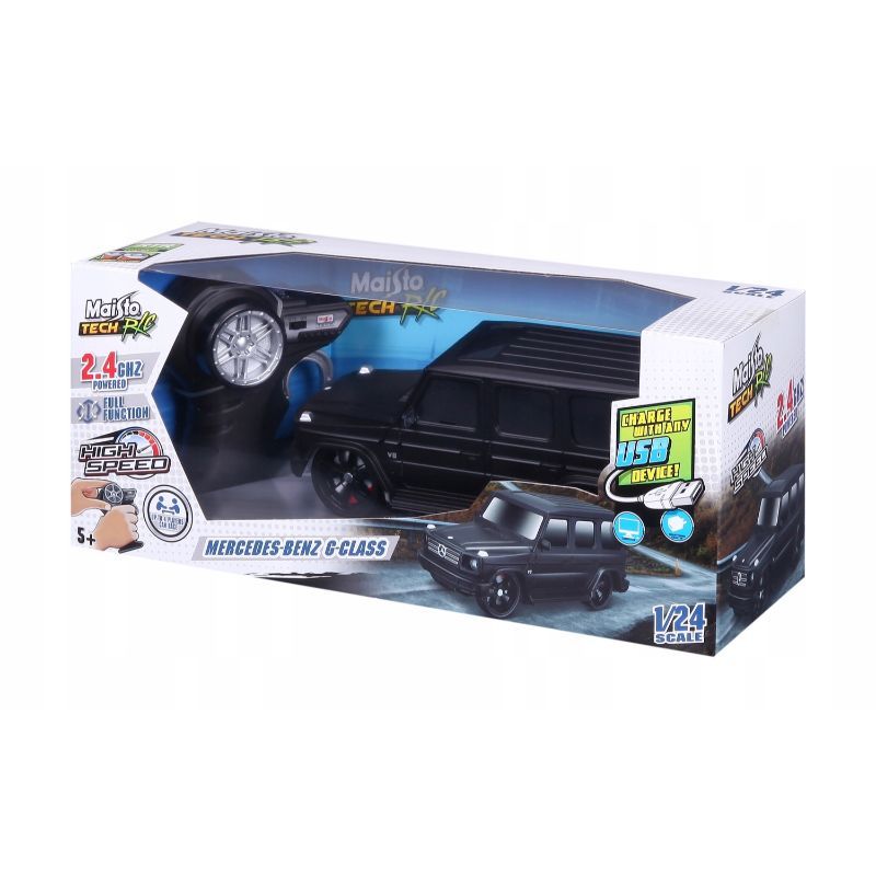1:24 RC Premium - Mercedes Benz G Class - 2.4 GHz (USB rechargeable)
