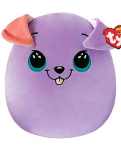 Ty Squish-a-Boos Bitsy, 30 cm - purple dog