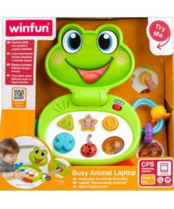 Busy Animal Laptop - Froggy