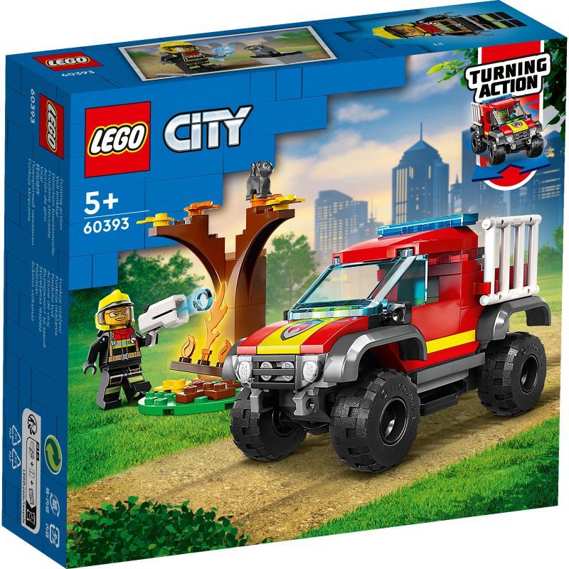 60393 4x4 Fire Truck Rescue