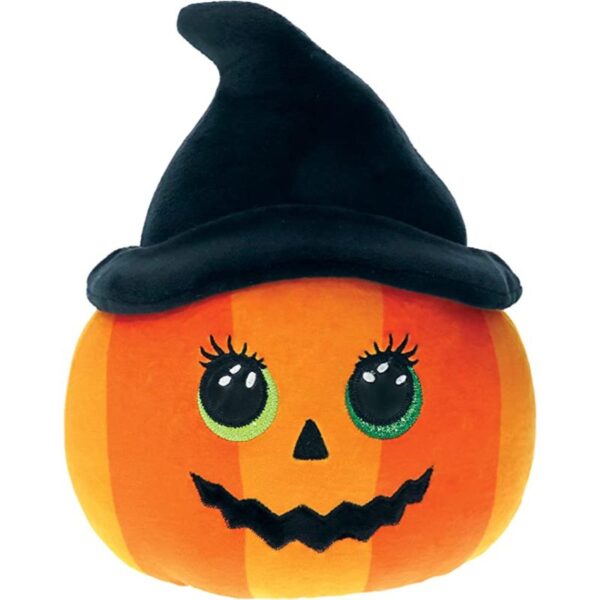 Ty Squish-a-Boos Ramona, 22 cm - pumpkin with black hat