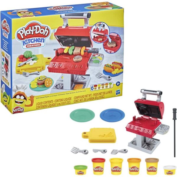 Play Doh Grill N Stamp Playset