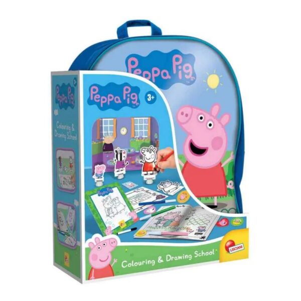 Peppa Pig Школа за цртање и пишување ранец