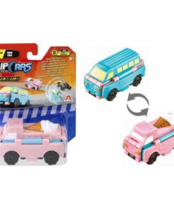 Flip cars 2 во 1 камион за сладолед и мини комбе