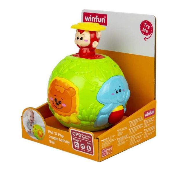 Roll ‘N Pop Jungle Activity Ball