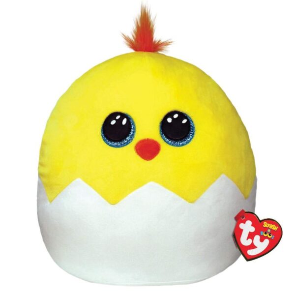 Ty Squish-a-Boos Popper, 30 cm - Yellow Chick