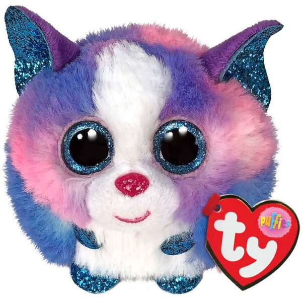 Ty Puffies Cleo - Multicolor Husky