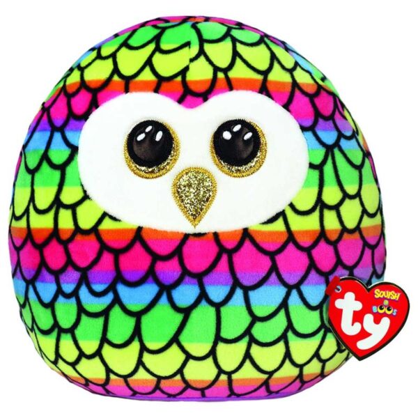 Ty Squish-a-Boos Owen, 22 cm - Multicolor Owl
