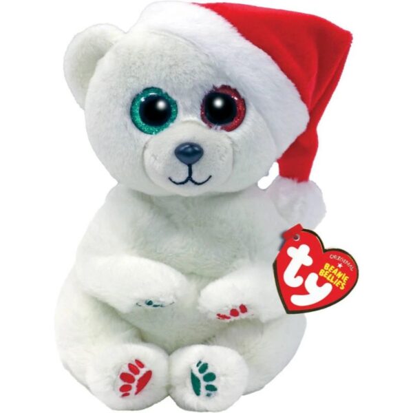 Ty Beanie Bellies EMERY, 15 cm - polar bear