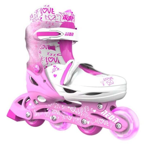 Neon Inline ролерки 30-33 розеви