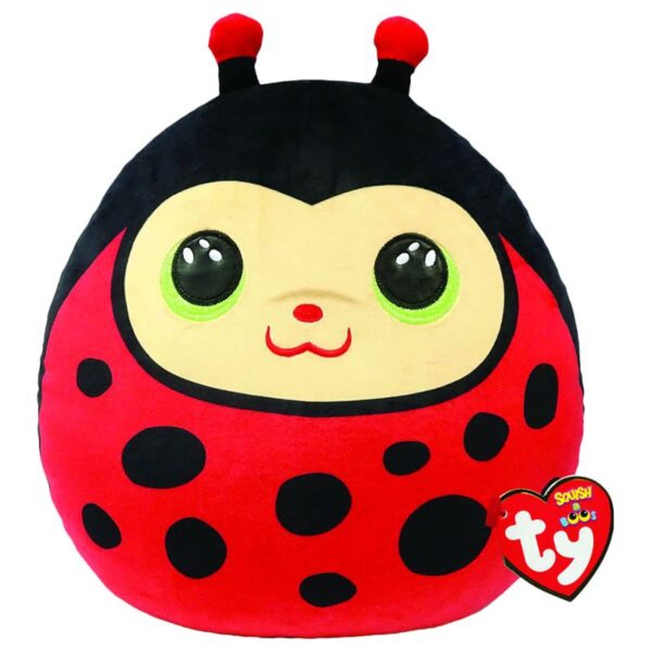 Ty Squish-a-Boos Izzy, 30 cm - Lady Bug