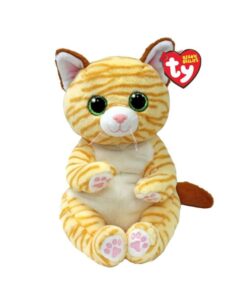 Ty Beanie Bellies MANGO, 24 cm - yellow cat (1)